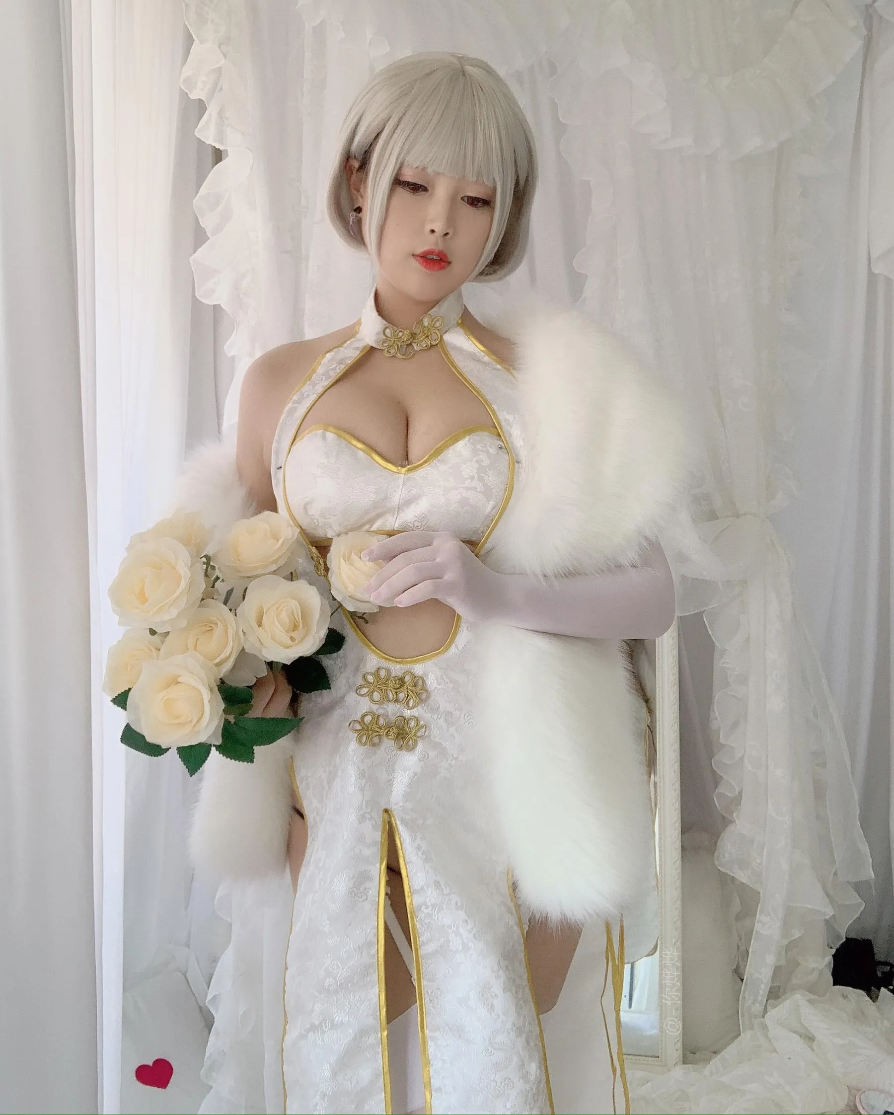 白烨 – NO.12 白旗袍 [41P]插图7